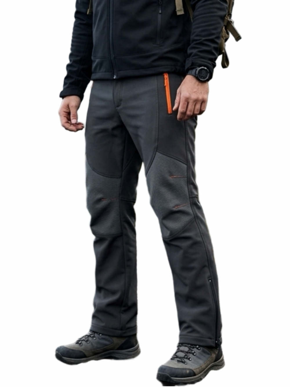 Gorpcore Softshell Cargo Hiking Pants 32x32 Tactical Utility Active Techwear2136